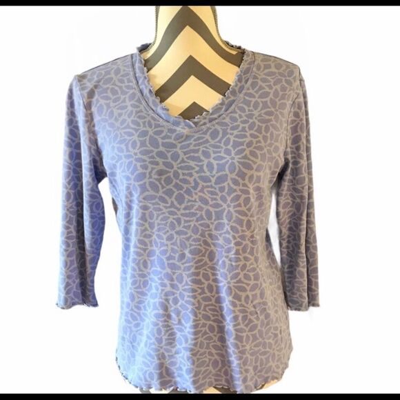 Fresh Produce XS Cotton Top Purple - Picture 1 of 6